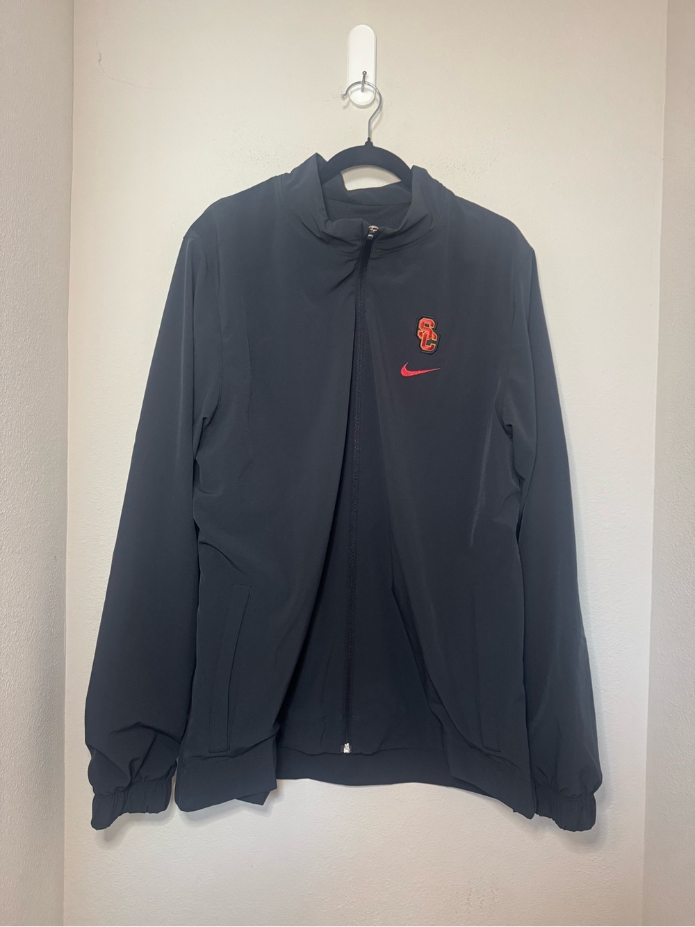Nike USC Trojans lightweight full-zip track jacket